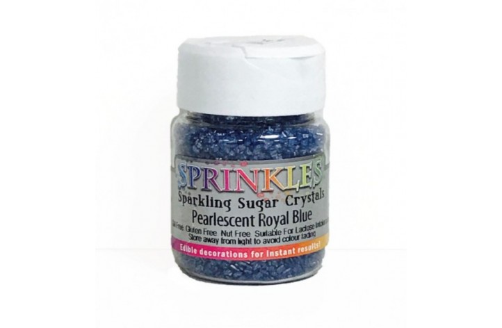 Sparkling Sugar Crystals - Pearlescent Royal Blue